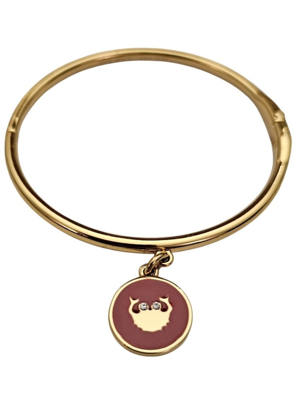 Kate Spade Cancer Zodiac Red Charm Bracelet Hinged Bracelet Signed, J843